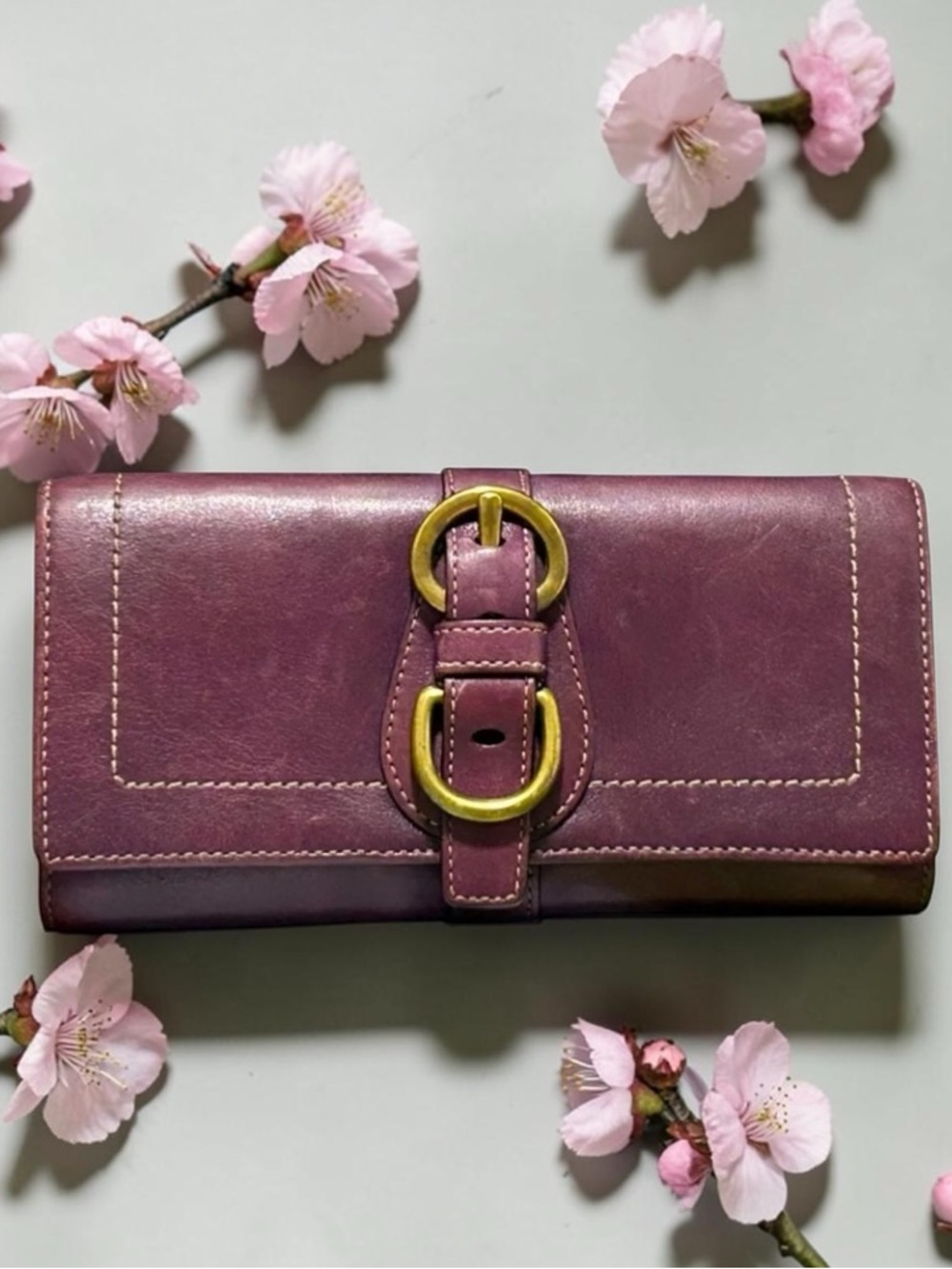 COACH Garcia Legacy Trifold Long Wallet